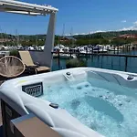 Floating House Blue Moon