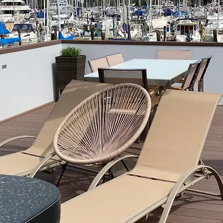 Floating House Blue Moon *