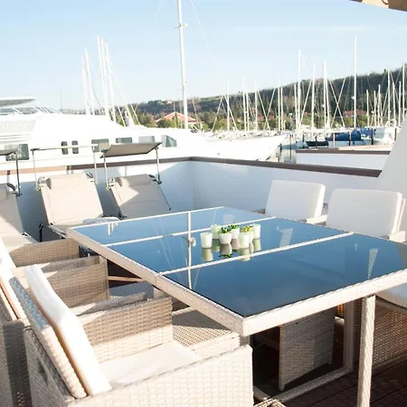 Floating House Blue Moon