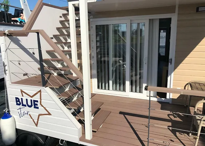 Floating House Blue Moon *